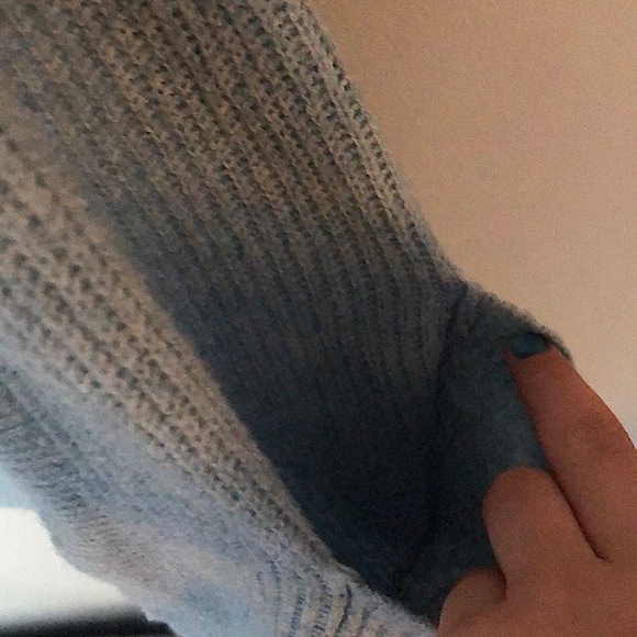 American Eagle Outfitters, size medium, blue cardigan - Picture 3 of 4